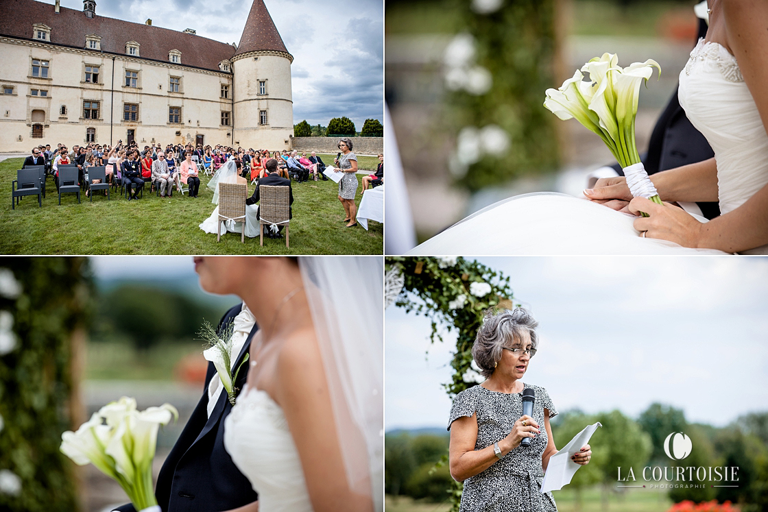 photo ceremonie laique mariage dijon bourgogne chailly