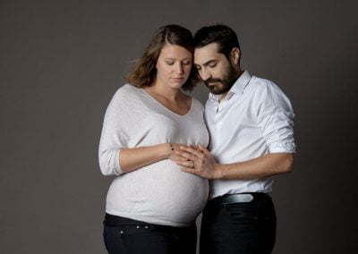 Photographe de grossesse à Dijon couple