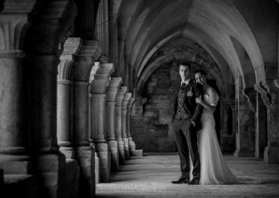 Photographe de mariage en Bourgogne à l'Abbaye de Fontenay